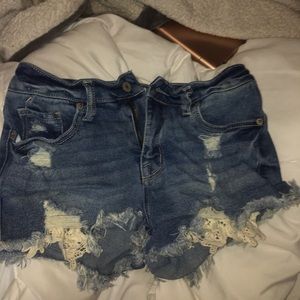 jean shorts